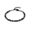 ARTHA-BRACELET IN STEEL AND NATURAL STONES