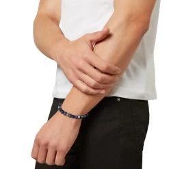 ARTHA-BRACELET IN STEEL AND NATURAL STONES