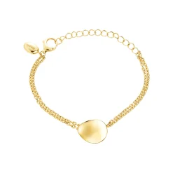B WHISPER-IP GOLD STEEL BRACELET