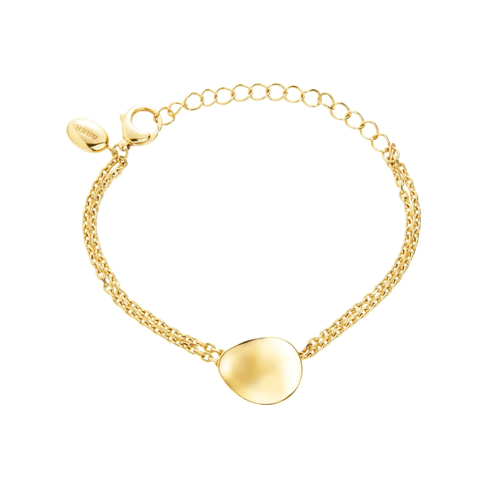 B WHISPER-IP GOLD STEEL BRACELET