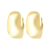 B WHISPER-IP GOLD STEEL EARRINGS