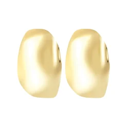 B WHISPER-IP GOLD STEEL EARRINGS
