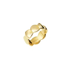 B WHISPER-IP GOLD STEEL RING
