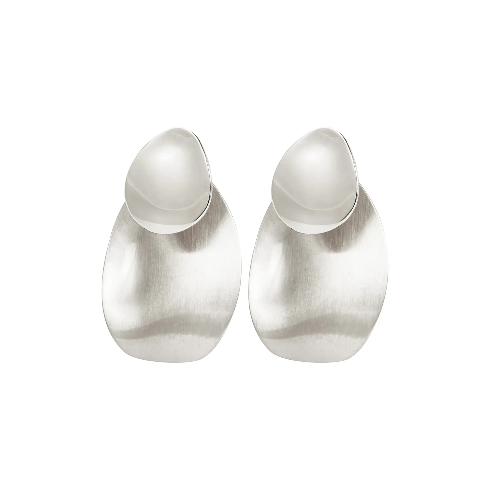 B WHISPER-STAINLESS STEEL EARRINGS