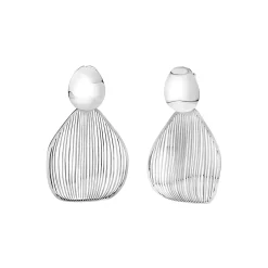 B WHISPER-STAINLESS STEEL EARRINGS