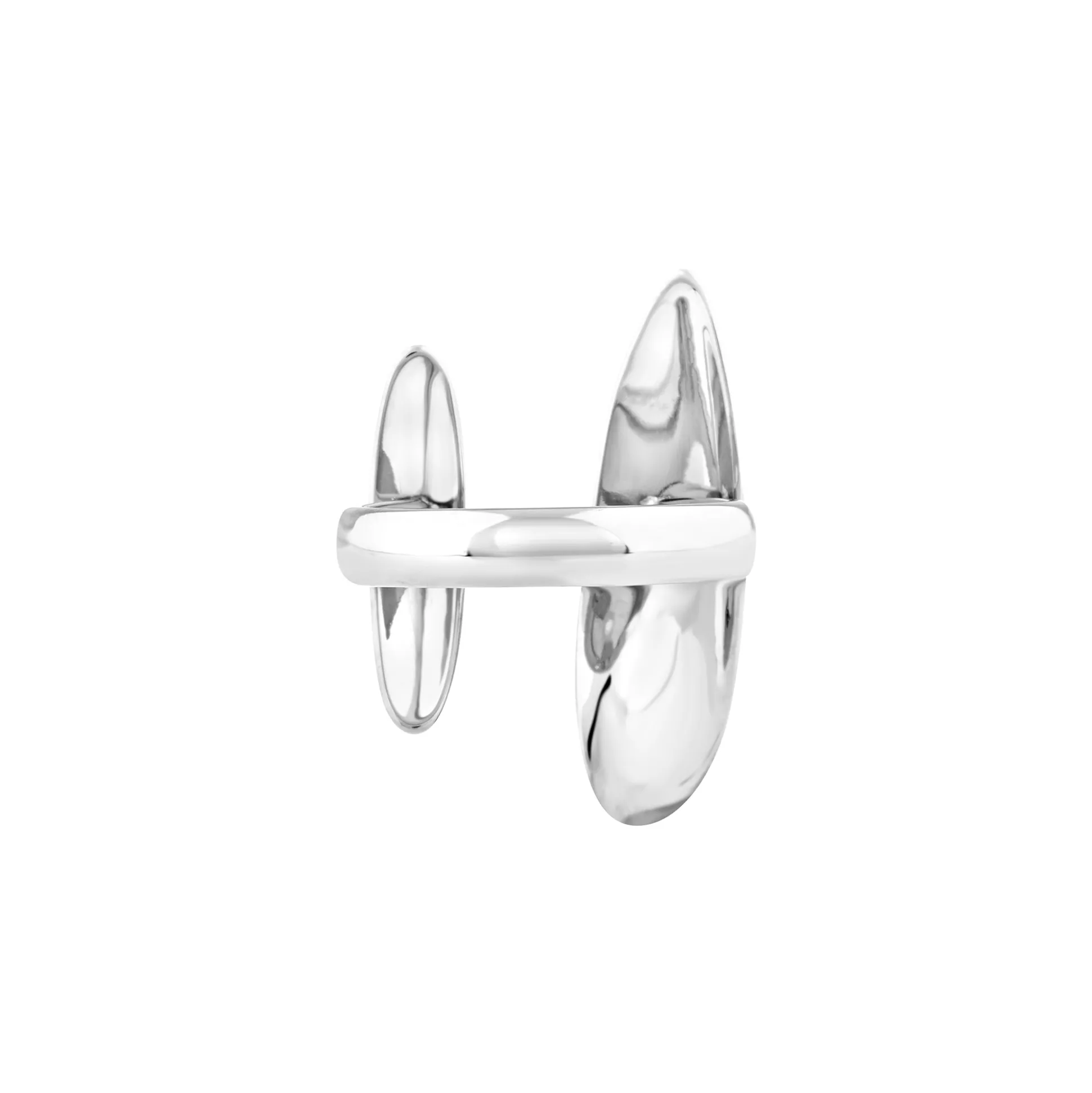 B WHISPER-STAINLESS STEEL RING