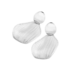 B WHISPER-STAINLESS STEEL EARRINGS