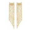 B WIRED-IP GOLS STEEL EARRINGS