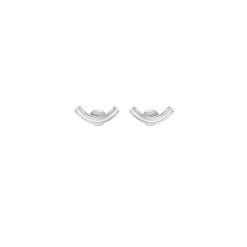 B WIRED-STAINLESS STEEL EARRINGS