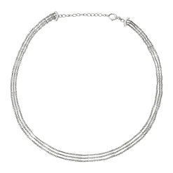 B WIRED-STAINLESS STEEL NECKLACE