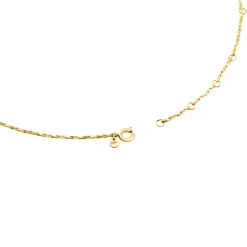 BIG HEART-STAINLESS STEEL NECKLACE - GOLD COLORED
