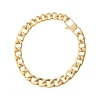 BLOCK CHAIN-IP GOLD STEEL BRACELET