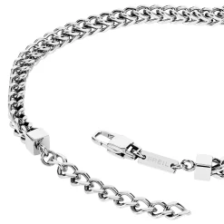 BLOCK CHAIN-STAINLESS STEEL NECKALCE
