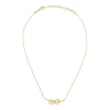 B&ME-STAINLESS STEEL NECKALCE - GOLD COLORED