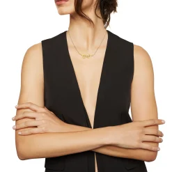 B&ME-STAINLESS STEEL NECKALCE - GOLD COLORED