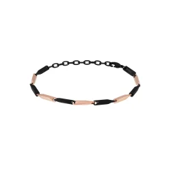 BOLD-TWO-COLOR STEEL BRACELET