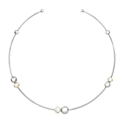 BUBBLE-BUBBLE SS NECKLACE