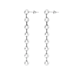 BUBBLE-STAINLESS STEEL EARRINGS