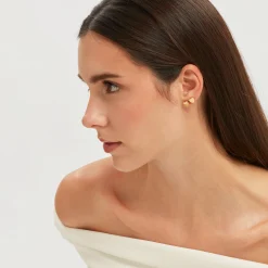 CANDY-CANDY IP GOLD EARRINGS