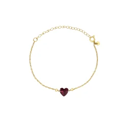 CANDY-CANDY RHODOLITE BRACELET