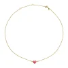 CANDY-GOLD-COLOURED STEEL NECKLACE