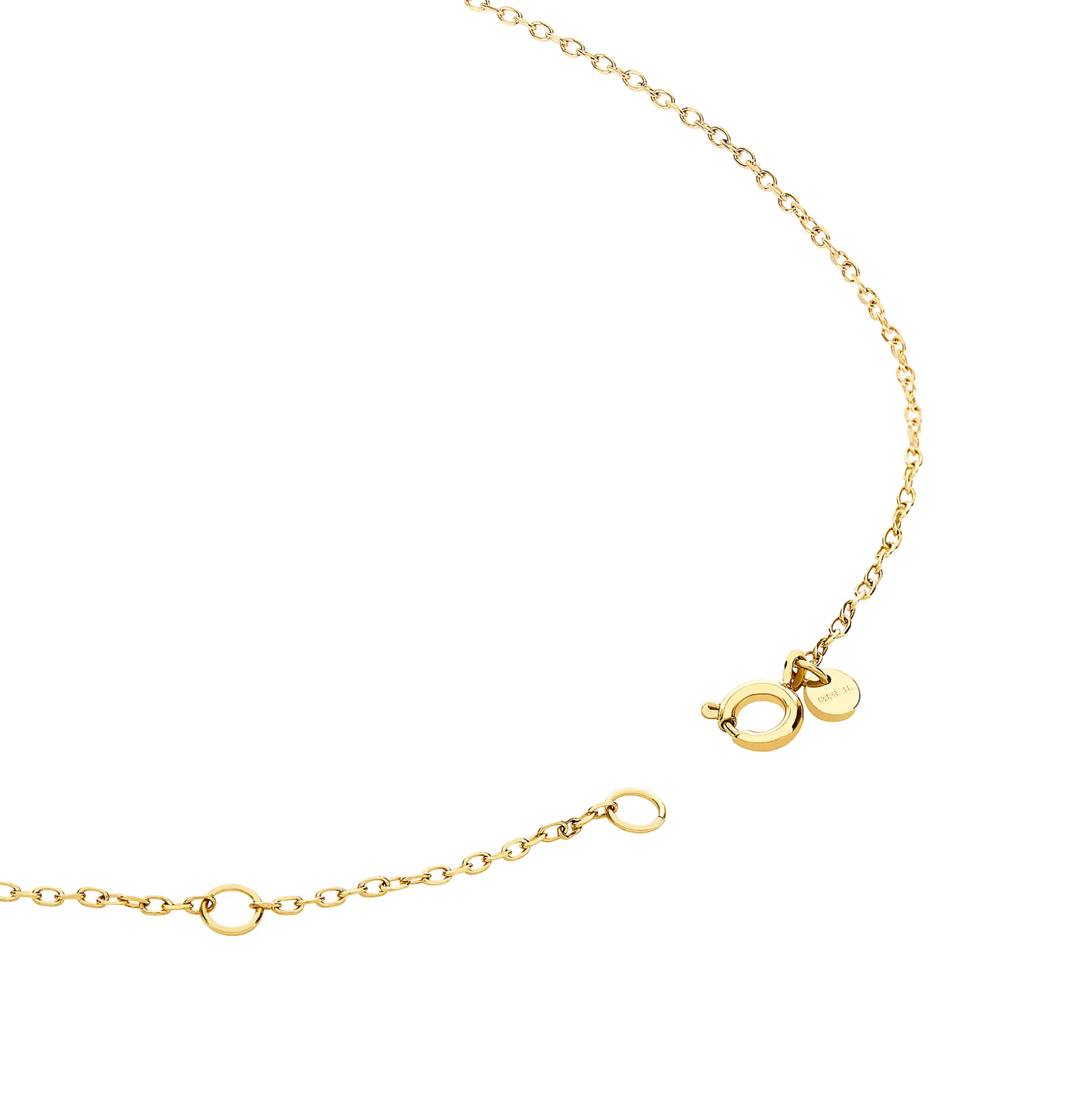 CANDY-GOLD-COLOURED STEEL NECKLACE