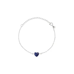 CANDY-STEEL BRACELET WITH LAPIS LAZULI