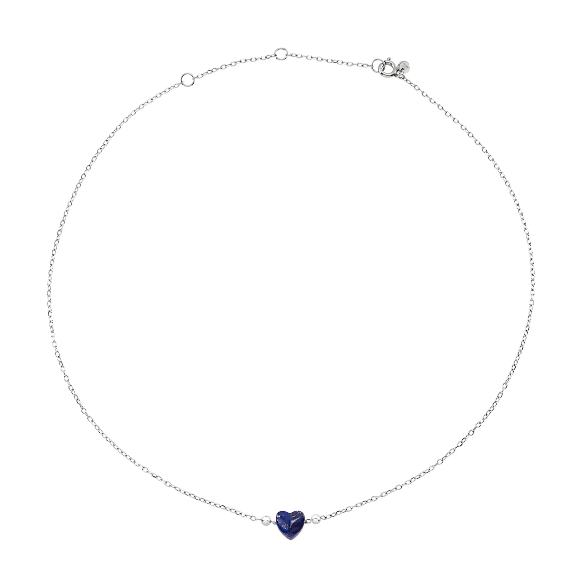 CANDY-STEEL NECKLACE WITH LAPIS LAZULI