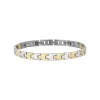 CARVE-IP GOLD STEEL BRACELET