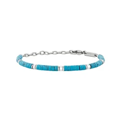 CARVIN-STAINLESS STEEL BRACELET WITH STONES