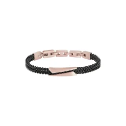 EDIT OUT-TWO-COLOR STEEL BRACELET