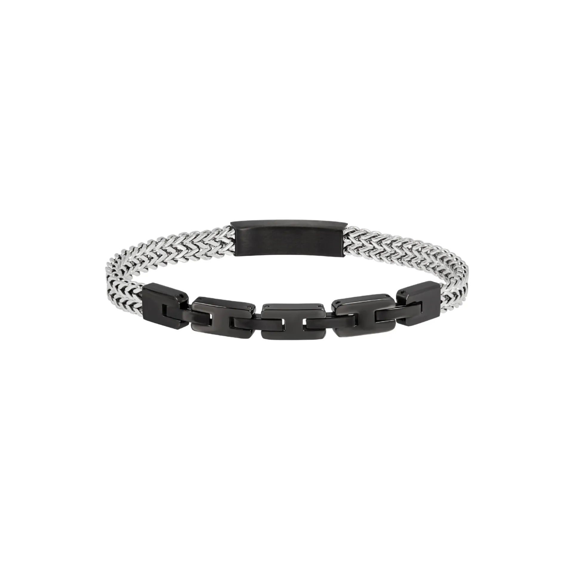 EDIT OUT-TWO-COLOR STEEL BRACELET
