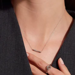 FLOW-STAINLESS STEEL NECKLACE