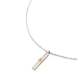 GALA”-STAINLESS STEEL NECKLACE WITH PENDANT