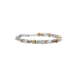 GEAR-IP GOLD POLISHED STAINLESS STEEL BRACELET