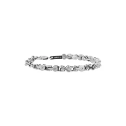 GEAR-POLISHED STAINLESS STEEL BRACELET