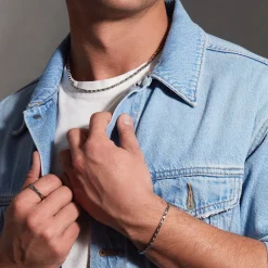 GEAR-STAINLESS STEEL NECKALCE