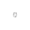 GRITTY-SINGLE STAINLESS STEEL EARRING