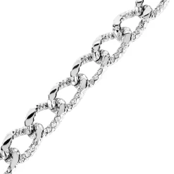 GRITTY-STAINLESS STEEL NECKALCE