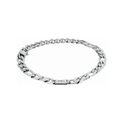 GROOVY-SATIN STAINLESS STEEL BRACELET