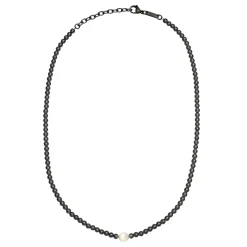 HAZARD-HAEMATITE HAZARD NECKLACE