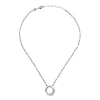 HEXAGONIA-STAINLESS STEEL NECKLACE