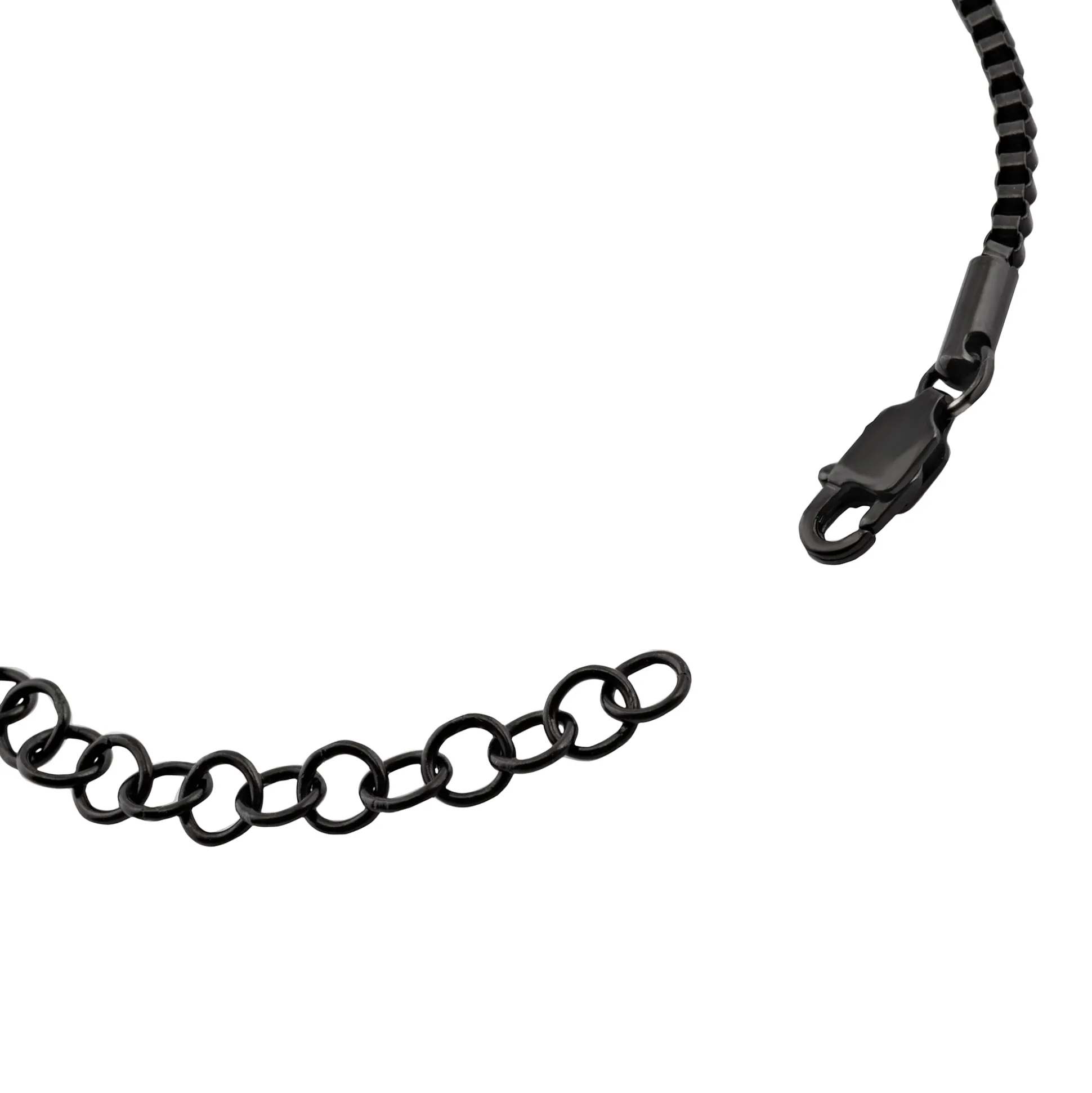 HOLT-STAINLESS STEEL BRACELET - BLACK COLORED