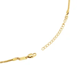 HOLT-STAINLESS STEEL NECKLACE - GOLD COLORED