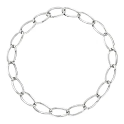 HOOP-STAINLESS STEEL NECKALCE