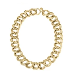 HYPER-IP GOLD STEEL NECKLACE