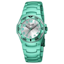 ICE-WATCH WITH TEAL ALUMINIUM WATCHBAND