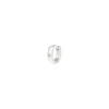 JOINT-SINGLE STAINLESS STEEL EARRING WITH CUBIC ZIRCONIA