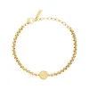 KETCH-IP GOLD STEEL BRACELET