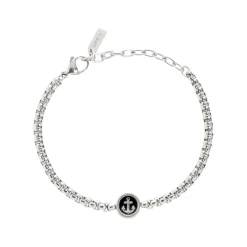 KETCH-TWO-COLOR STEEL BRACELET